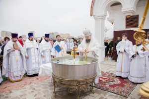 Божественная литургия Иоанна Златоуста. Волгодонск. 18.01.2015 г.