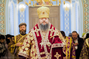 Поздравление епископу  Корнилию с днем тезоименитства от духовенства и мирян Волгодонской епархии.