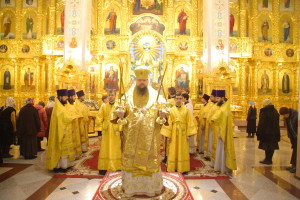 Божественная Литургия. Волгодонск. 27.12.2015 г.