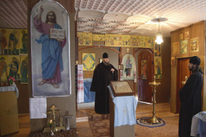 29 февраля 2016 года, Глава Волгодонской епархии епископ Волгодонский и Сальский Корнилий посетил хутор Семенкин.