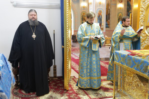 11.07.2016г. Молебен за  божественной литургией г.Волгодонск