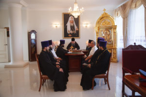 8 августа 2017 г. Епископ Волгодонский и Сальский Корнилий возглавил совещание с духовенством Волгодонской епархии.
