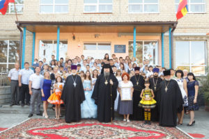 21.09.2017 г. епископ Волгодонский и Сальский, посетил Тацинскую школу- интернат VIII вида.