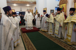 8.01.2018г. Божественная литургия г. Сальск.