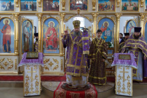 15 марта 2018 года. Божественная литургия Преждеосвященных даров г. Белая Калитва.