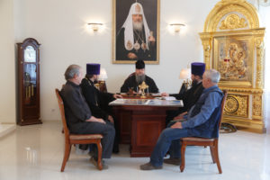 11.05.2018 г. епископ Волгодонский и Сальский Корнилий провел совещание по росписи часовни