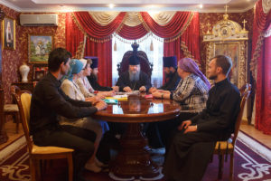 7.06.2018 г. Епископ Волгодонский и Сальский Корнилий возглавил совещание на епархиальном подворье.