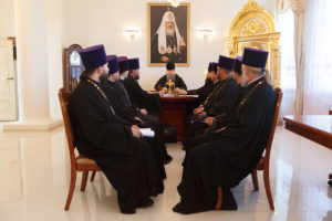 16 августа 2018 года епископ Волгодонский и Сальский Корнилий провел совещание с духовенством Волгодонской епархии.