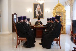 9 ноября 2018 года епископ Корнилий провел совещание с духовенством Волгодонской епархии.