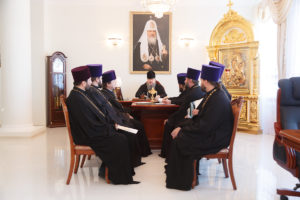 15.11.2018 года епископ Корнилий провел совещание с духовенством Волгодонской епархии.