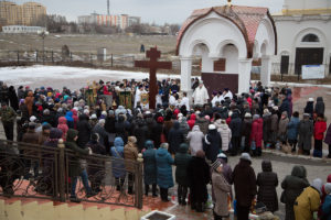 19.01.2019 г. в празднование Богоявления Господня епископ Корнилий совершил Божественную литургию