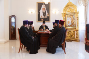 22 января 2019 года епископ Корнилий провел совещание с духовенством Волгодонской епархии