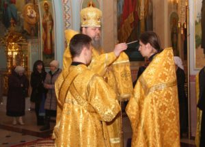 Всенощное бдение в кафедральном соборе Рождества Христова. Волгодонск, 11.02.2019