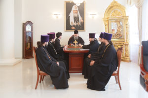 15 апреля 2019 года епископ Корнилий провел встречу с руководителем Духовно-просветительского центра
