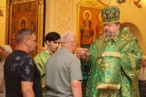 31.07.2019 — Всенощное бдение в приделе Серафима Саровского волгодонского кафедрального собора
