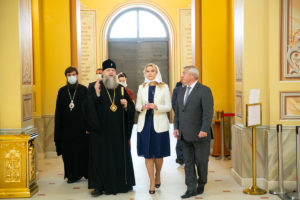 Вице-премьер Правительства РФ посетила Ростовский кафедральный собор Рождества Пресвятой Богородицы